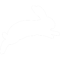 jumping bunny graphic
