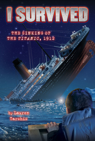 book cover i survived the sinking of the titanic