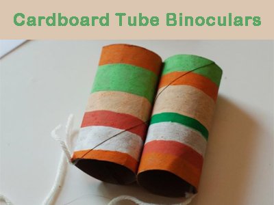 Cardboard Tube Binoculars