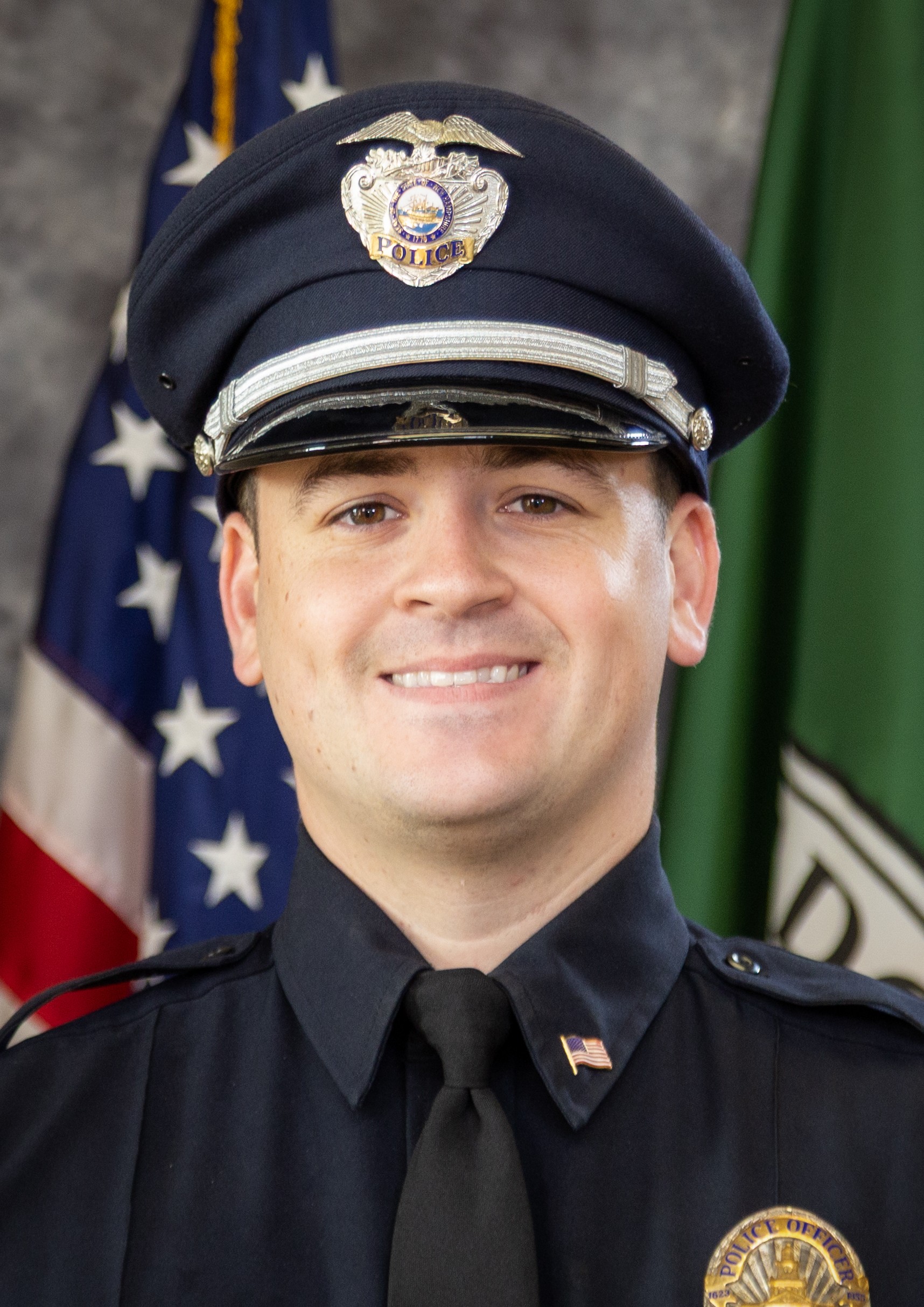 Picture of the police department's employee of the quarter