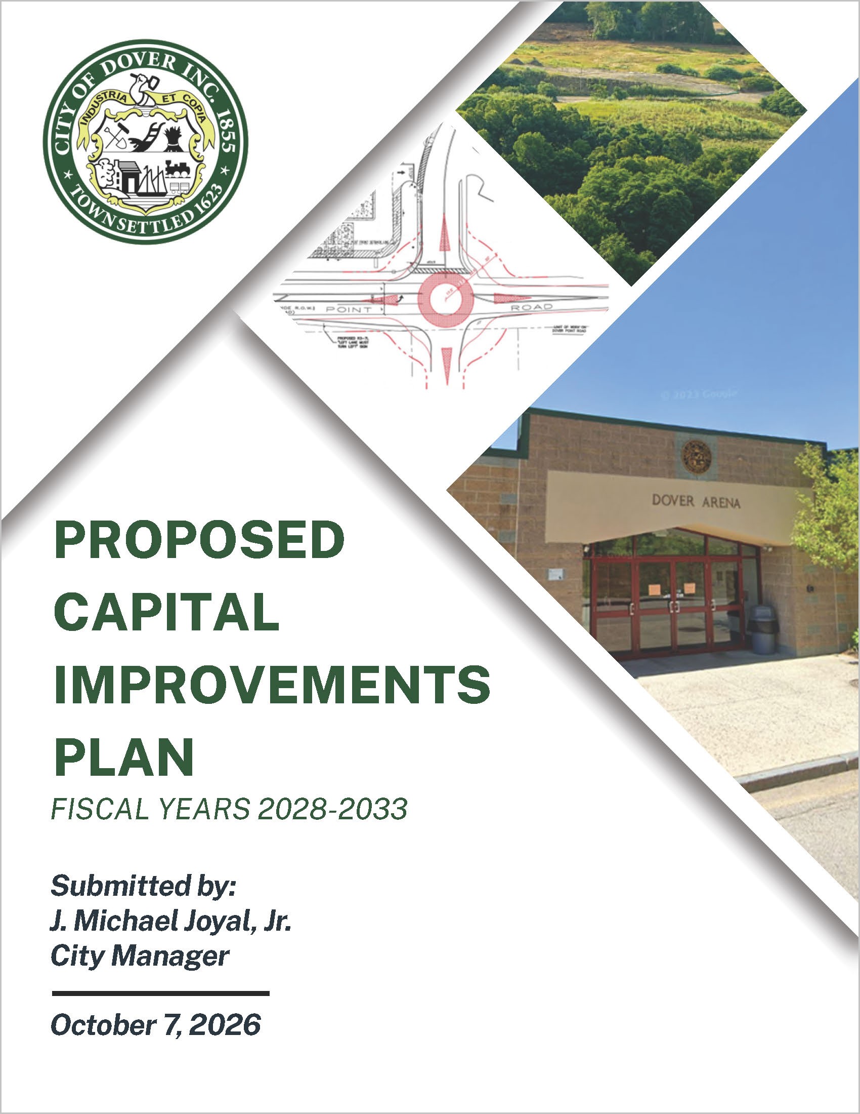 Cover image of the FY28-33 Capital Improvements Program booklet