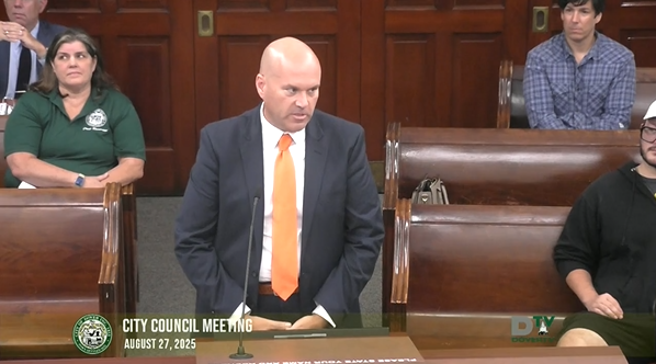 Video thumbnail of City Council meeting on 8/27/2025