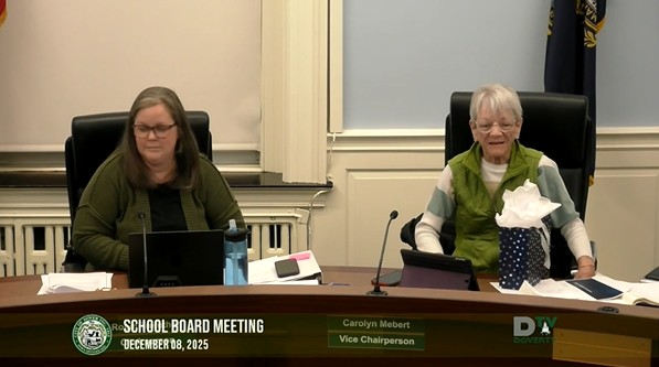 Video thumbnail of School Board 12/8/2025 meeting