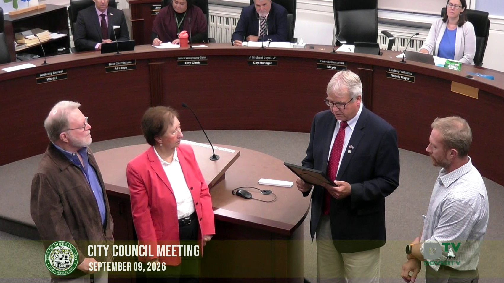 City Council meeting, 9/9/2026