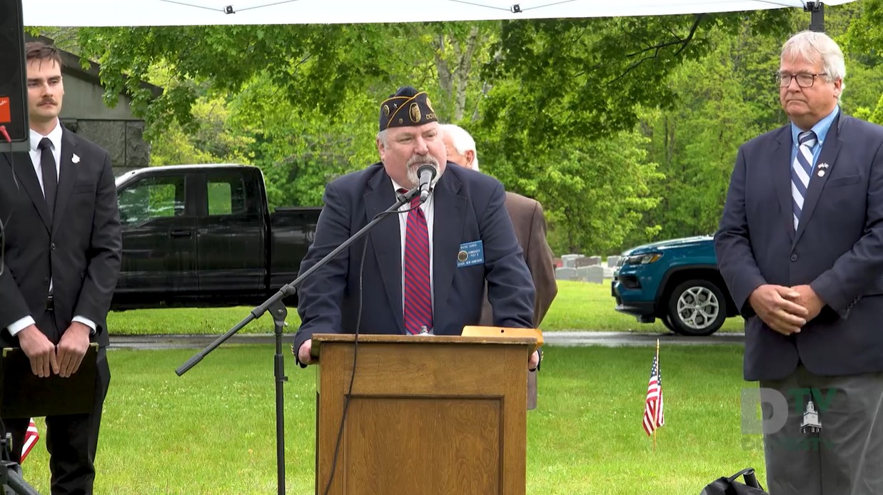 Video thumbnail of the Dover Memorial Day Ceremony on May 25 2026