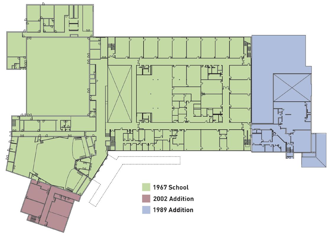 Dover High School layout